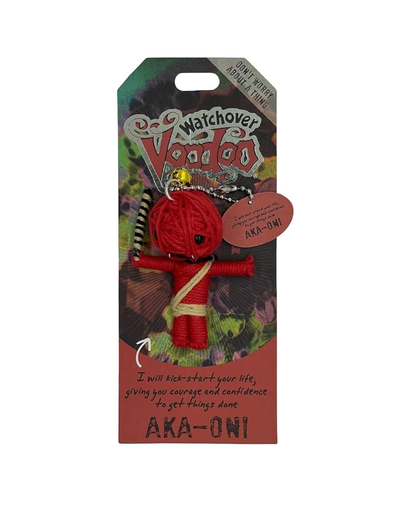 Amazon.com: Watchover Voodoo 3-Inch Aka-Oni - Handcrafted